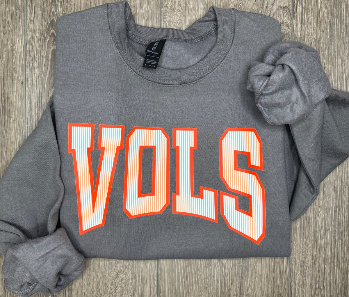 V O L S retro stripe sweatshirt
