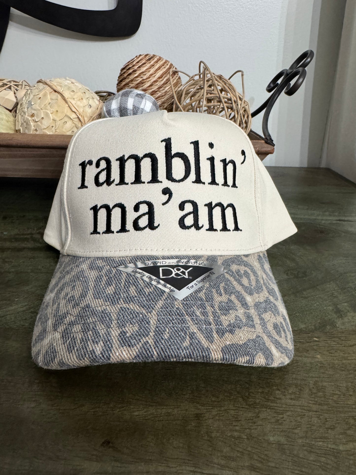 Ramblin’ Ma’am hat