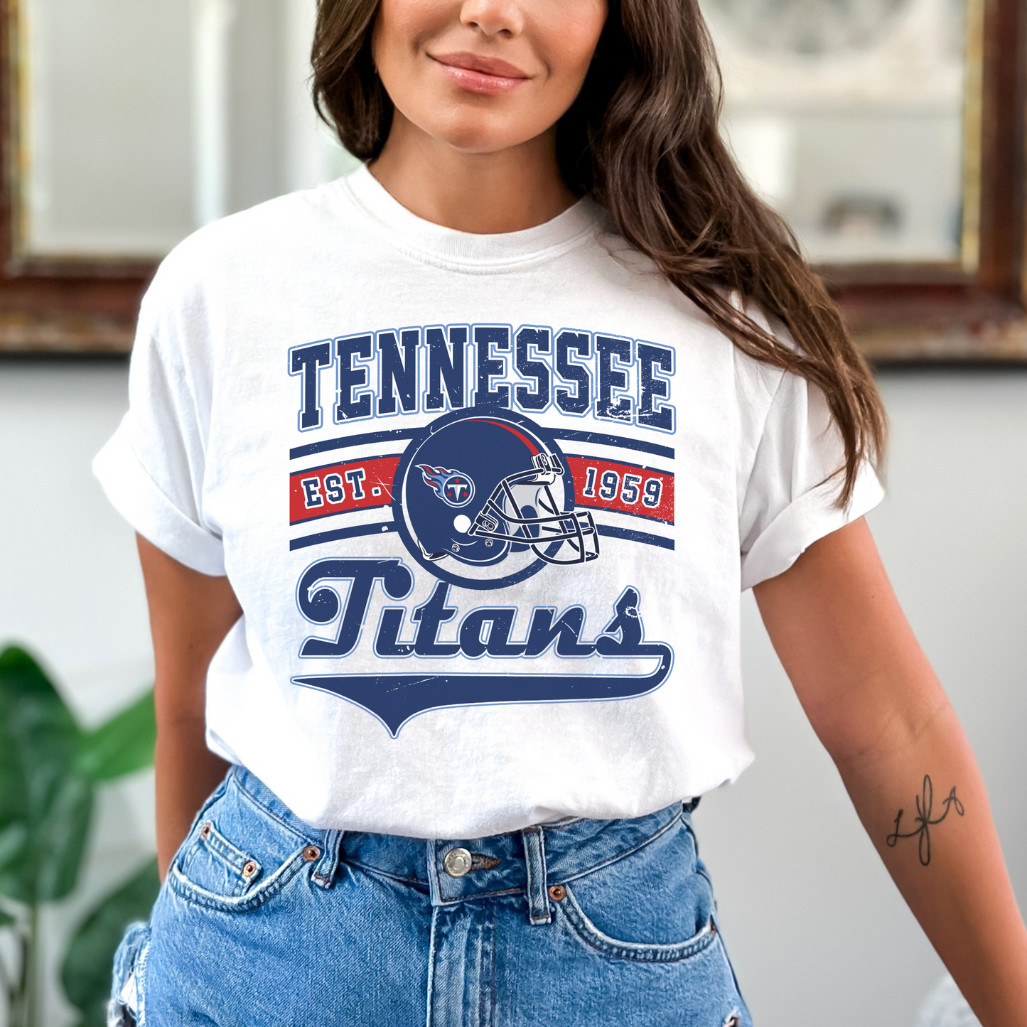 Titans Helmet T-shirt