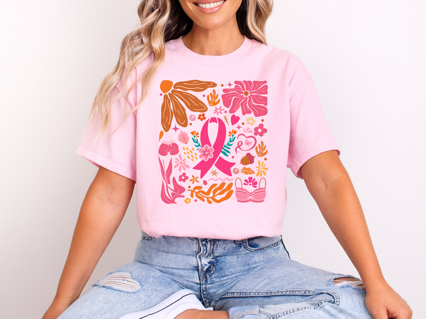 Breast Cancer Floral