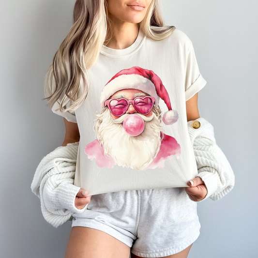 Santa Bubble Comfort Colors Tee