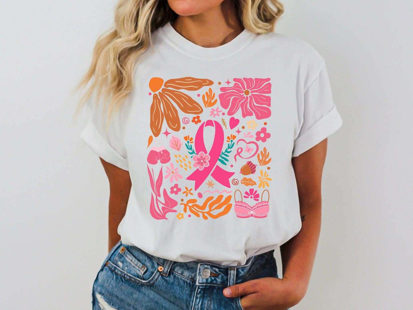 Breast Cancer Floral